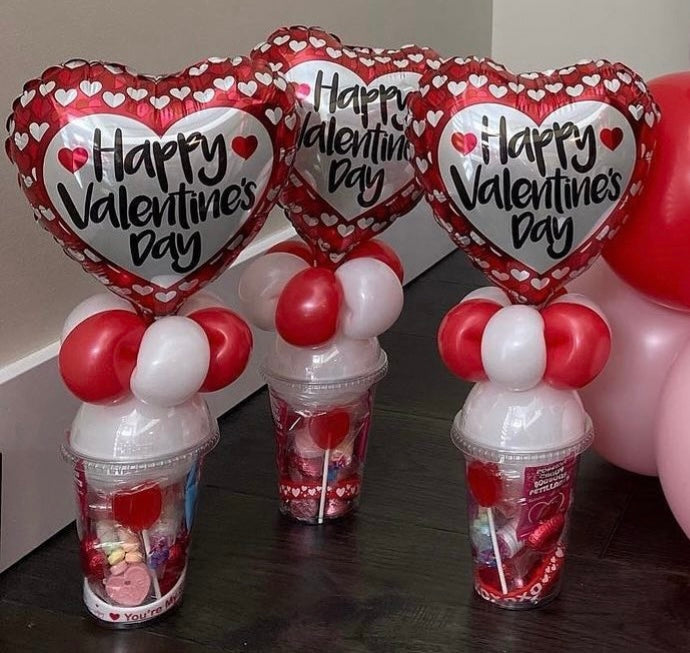 Valentine's Candy Cups – Funtastic Balloon Creations